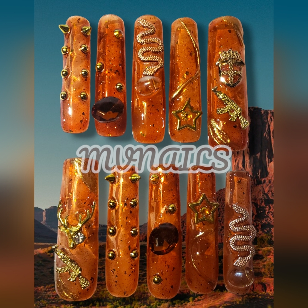 Handmade press on nails